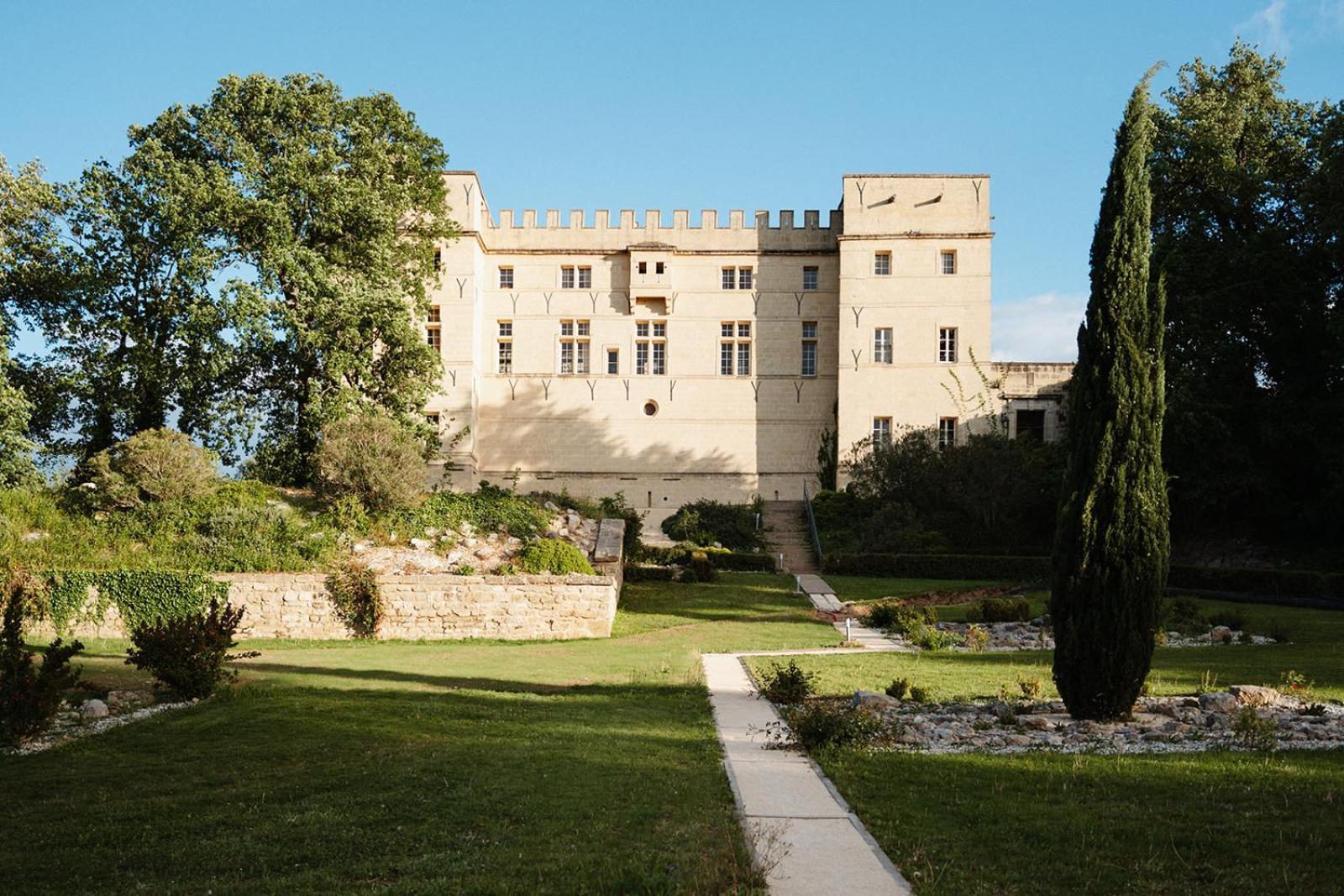 Chateau De Pondres Villevieille Exteriör bild