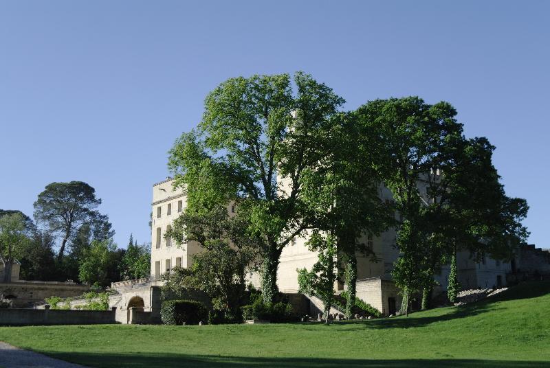 Chateau De Pondres Villevieille Exteriör bild